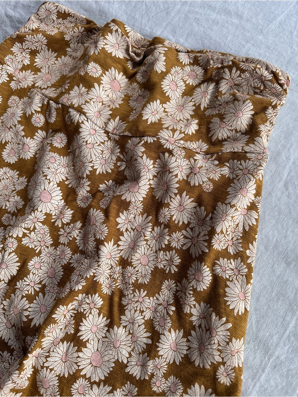 TOAD & CO Shaka Daisy Floral A-Line Skirt | M   NWOT - Picture 2 of 7